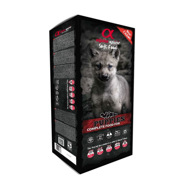 ALPHA SPIRIT PUPPIES drėgnas multi pašaras šuniukams 9kg