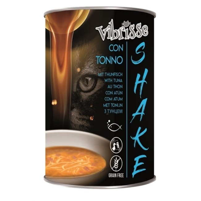 VIBRISSE Shake kokteilis katėms su tunu 135g