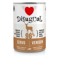 DISUGUAL MonoProtein konservai šunims su elniena, 400 g