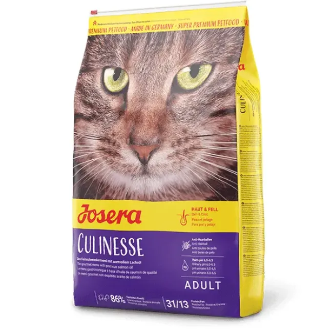 Josera Culinesse sausas pašaras katėms su paukštiena ir lašiša, 10 kg