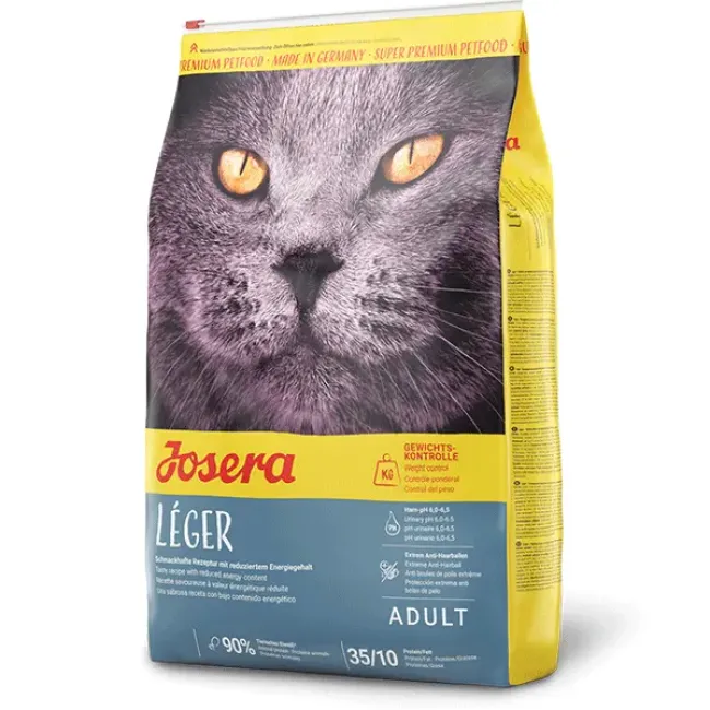 Josera Leger sausas pašaras sterilizuotoms ir mažiau aktyvioms katėms, 10 kg
