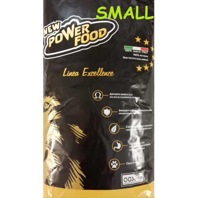 POWER FOOD Ideāls MAZS suņiem ar liellopu 18kg