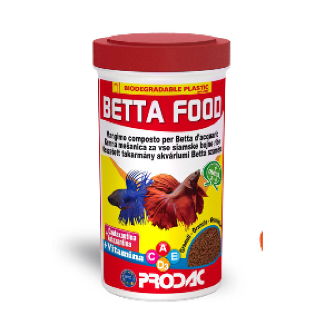 PRODAC BETTA FOOD granulės gaideliams 100ml 40g