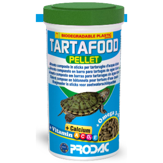 PRODAC TARTAFOOD PELLET maistas vėžliams 250ml 75g