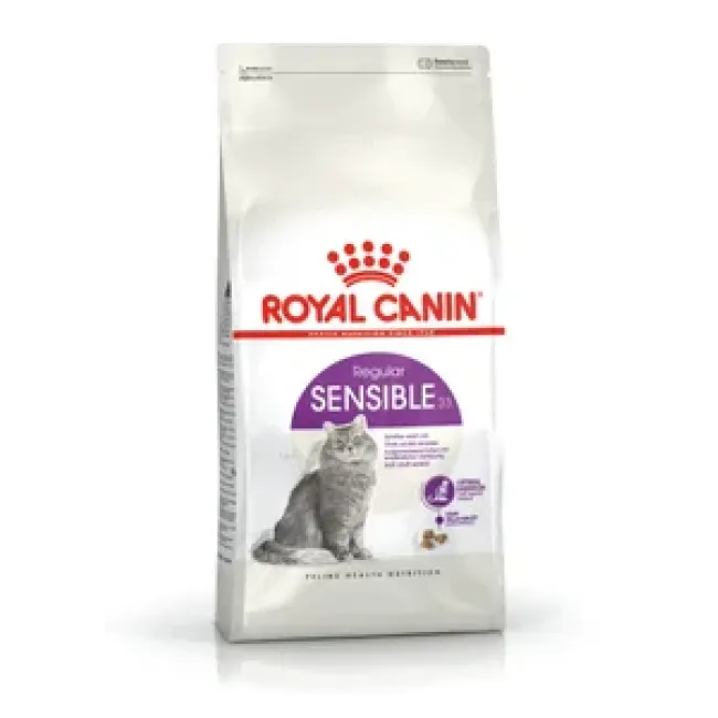 Royal Canin FHN Sensible sausā barība pieaugušiem kaķiem ar jutīgu gremošanu, 10 kg