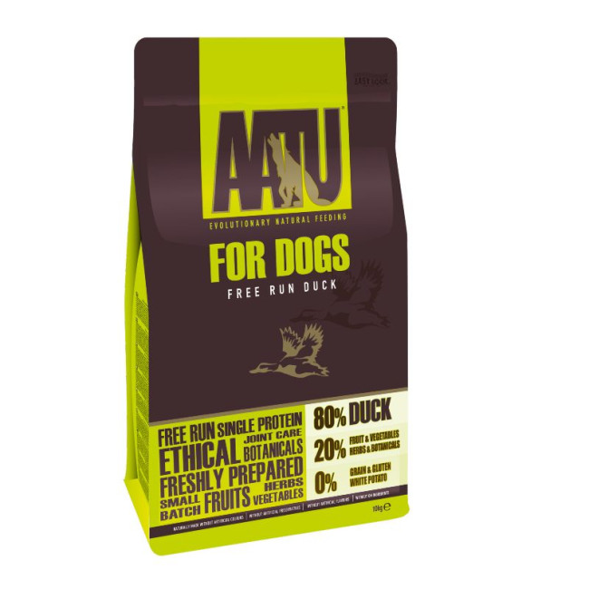 AATU 80/20 DUCK sausas maistas suaugusiems šunims su 80% antienos 10kg