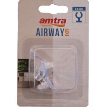 AMTRA Wen 6mm uzlīmes baltām zālēm 2gab