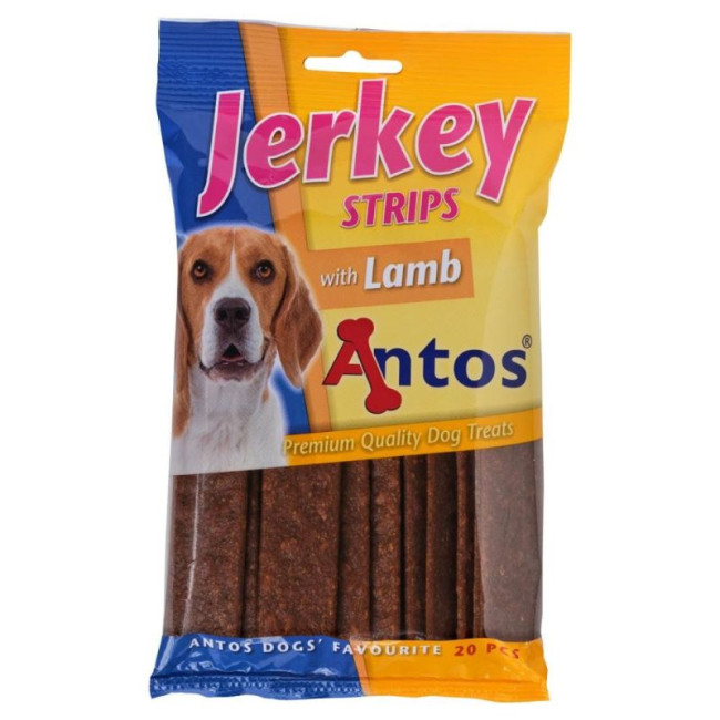 ANTOS Jerkey Strips Jērs 20gab. plāksnītes ar jēra