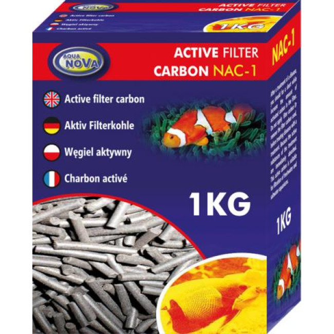 AQUA NOVA aktivētā ogle 1kg