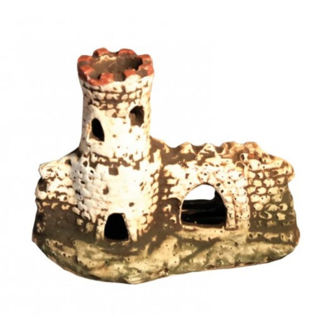 AQUA NOVA dekorācija pils torņa 9x12cm
