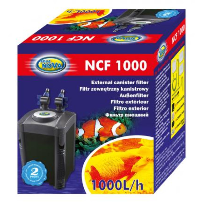 AQUA NOVA išorinis filtras 1000l/h