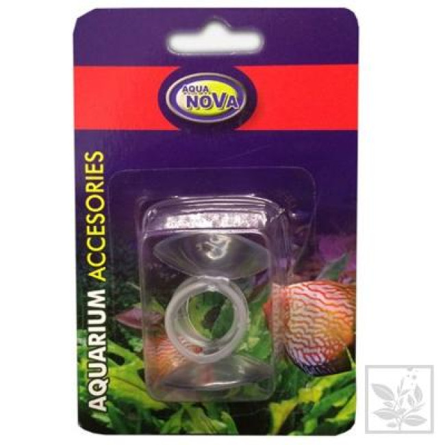 AQUA NOVA uzlīme pie stikla 16mm 2gab