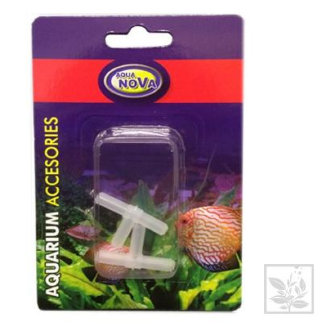AQUA NOVA caurules savienojums 90 grādi 4mm 2gab