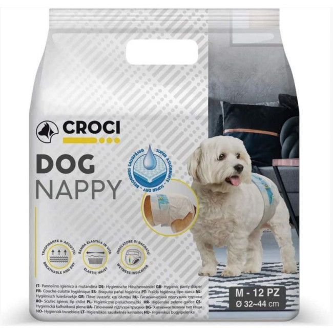 CROCI Dog Nappy autiņi suņiem M 32-44cm
