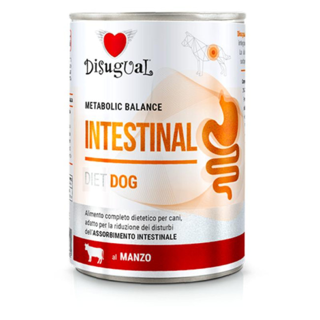 DISUGUAL Intestinal konservai šunims su jautiena 400g
