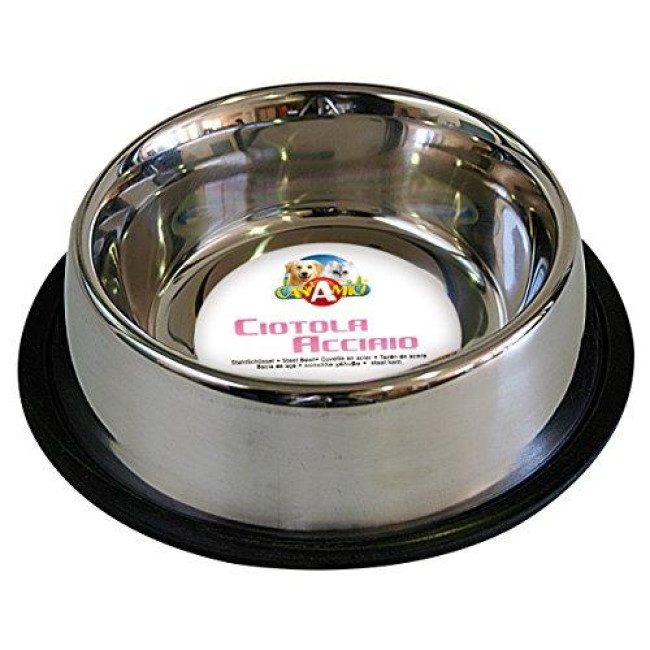 Bļodiņa metāla neslīdoša 0.95l/24cm