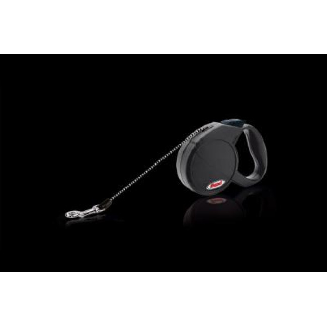 FLEXI MINI CLASSIC (XS) 3m melns līdz 8kg