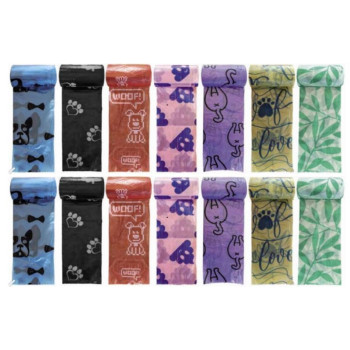 Higieniniai maišiukai šunims, 14x20vnt