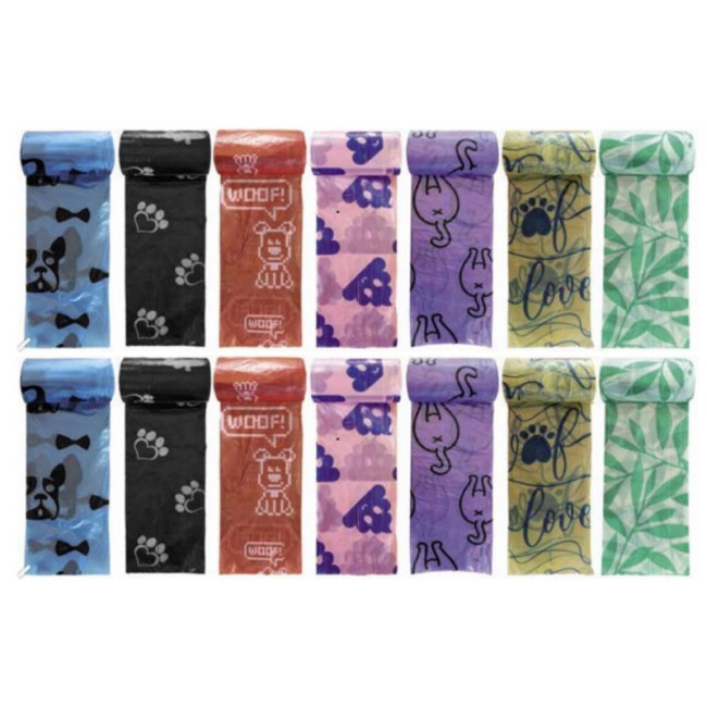 Higieniniai maišiukai šunims, 14x20vnt