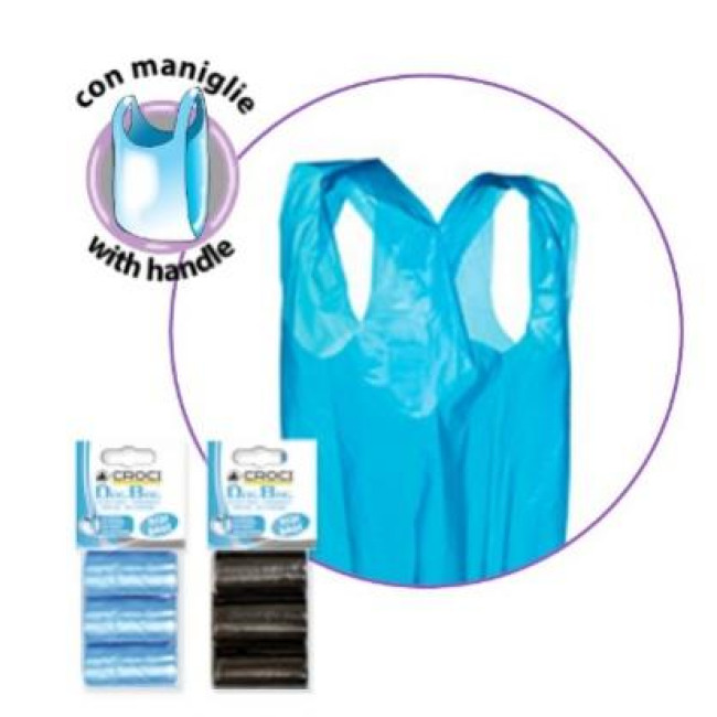 Higieniniai mėlyni maišiukai šunims, 3x20vnt