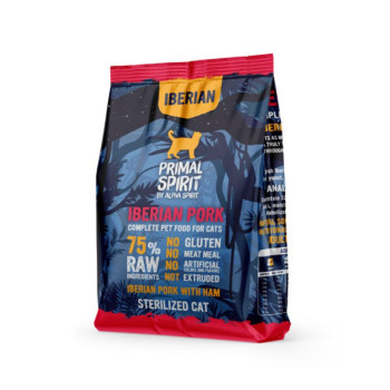 PRIMAL IBERIAN Cūku pašaras kaštēm ar cūku 1kg