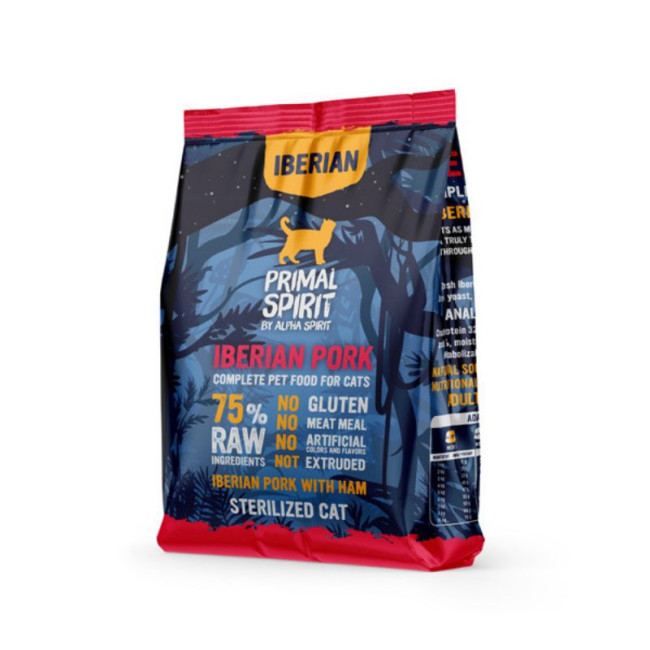 PRIMAL IBERIAN Cūku pašaras kaštēm ar cūku 1kg