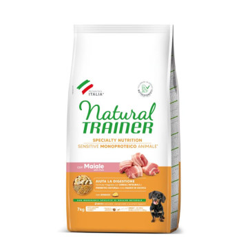 NT ADULT DOG SENSITIVE NO GLUTEN MINI PORK (kiauliena) 7kg