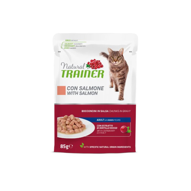 NT Cat Adult Salmon konservai katėms su lašiša 85g