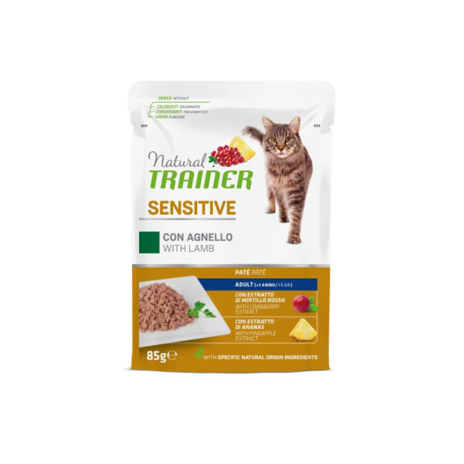 NT Cat Sensitive Lamb pašt. katėms su ėriena 85g