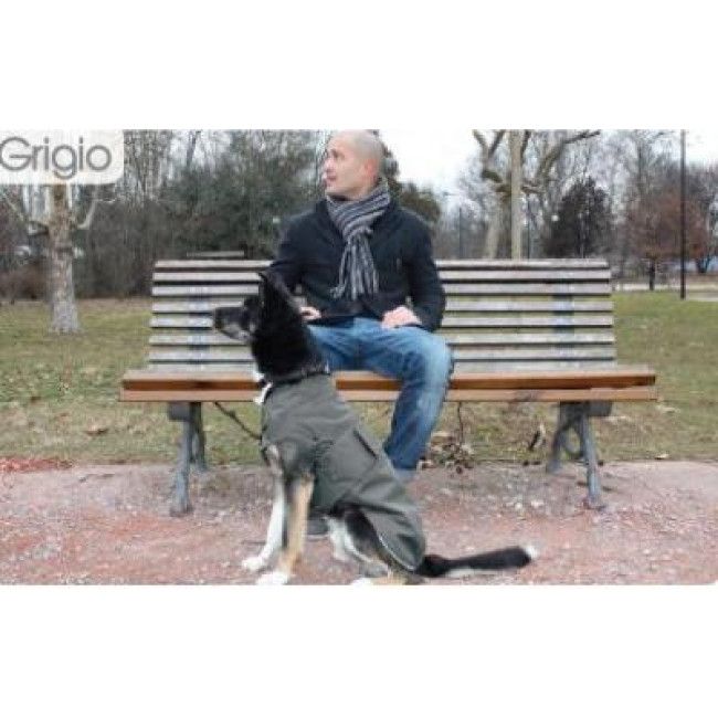 Mētelis pret lietu MONTREAL pelēks 25cm