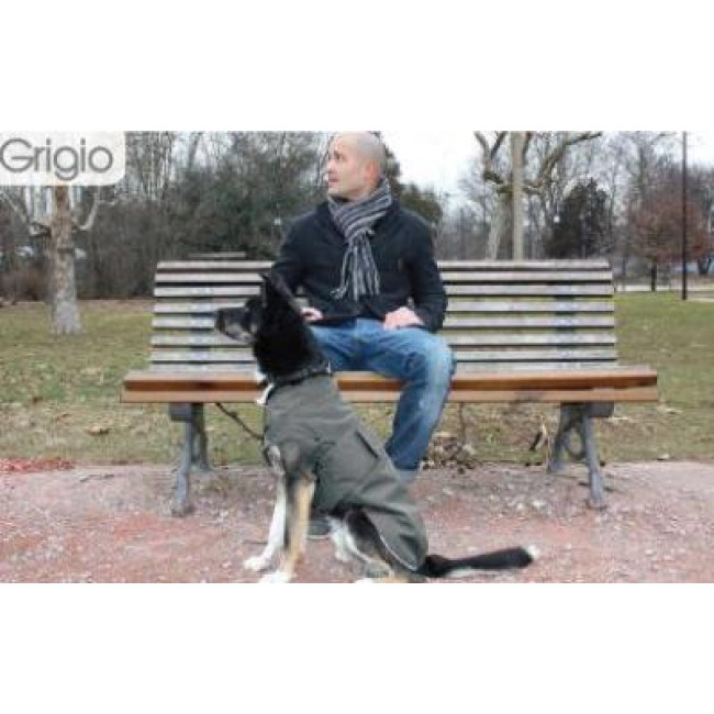 Mētelis pret lietu MONTREAL pelēks 65cm