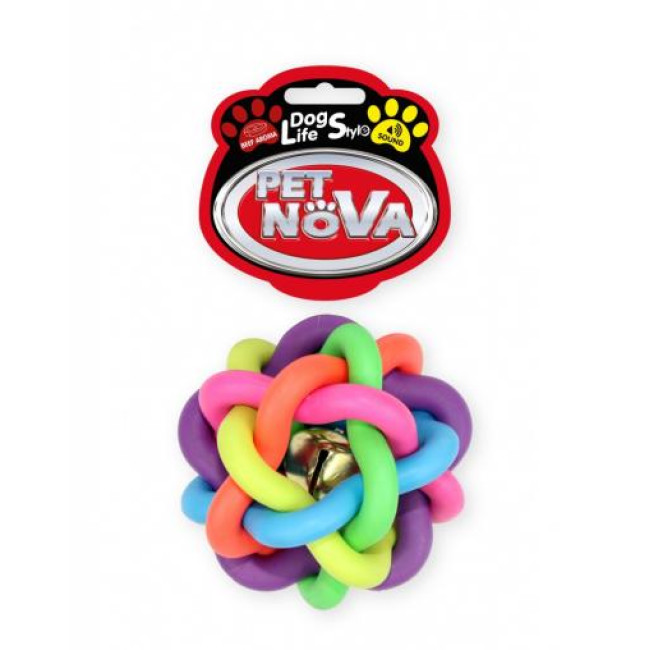 PET NOVA žaislas šuniui atomas su skamb. XL 10.5cm 2vnt