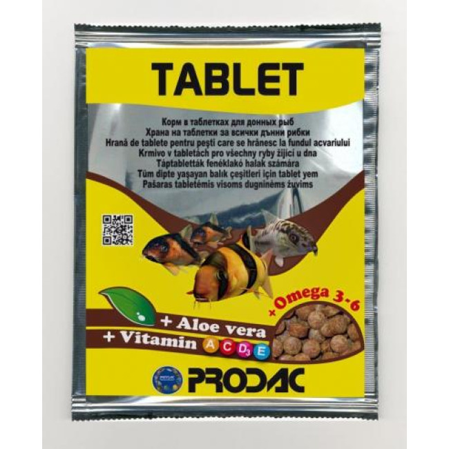 PRODAC TABLET tabletes grunts zivīm 12g (24)