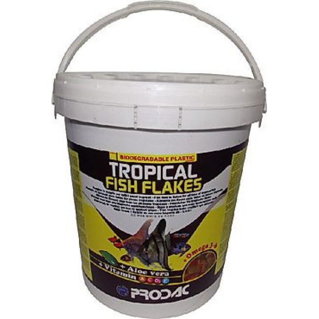 PRODAC TROPICAL FISH FLAKES pārslas tropu zivīm 1kg