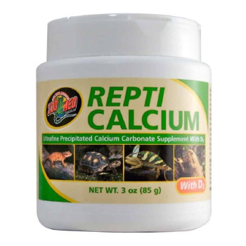 REPTI CALCIUM kalcijs rāpuļiem ar D3 85g
