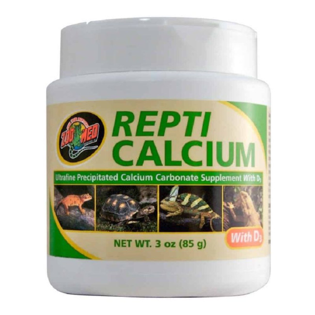 REPTI CALCIUM kalcijs rāpuļiem ar D3 85g