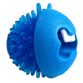 ROGZ FRED mėlynas kamuoliukas su spygliais 6.4cm