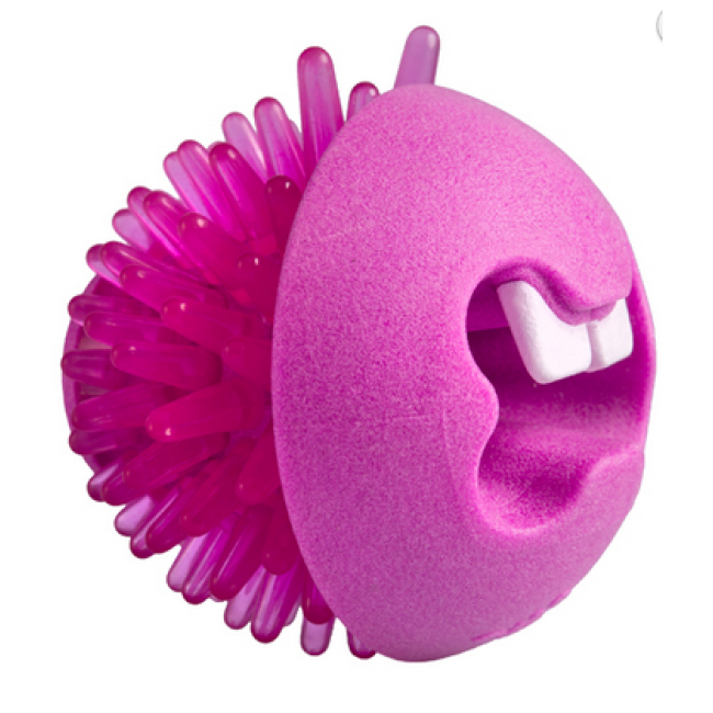 ROGZ FRED rožinis kamuoliukas su spygliais 6.4cm