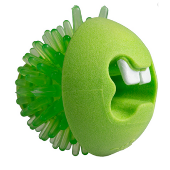 ROGZ FRED žalias kamuoliukas su spygliais 6.4cm