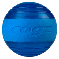 ROGZ Squeekz mėlynas kamuoliukas 6.4cm (plūduriuoja)