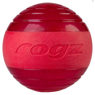 ROGZ Squeekz raudonas kamuoliukas 6.4cm (plūduriuoja)