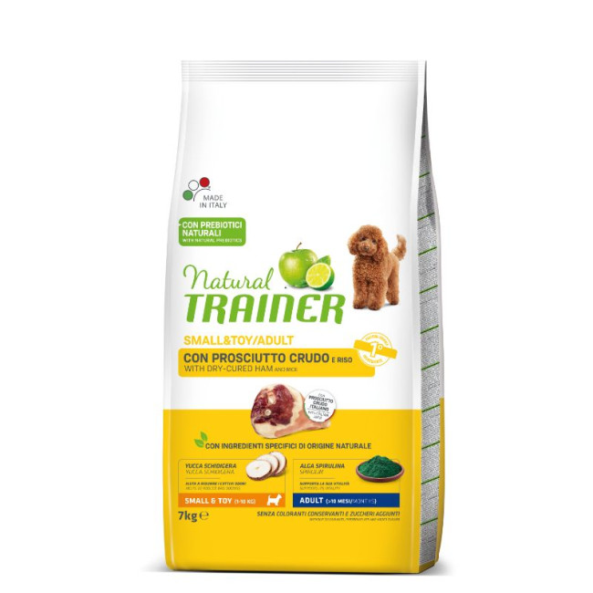 Natural Trainer MINI ADULT ar šķiņķi 7kg