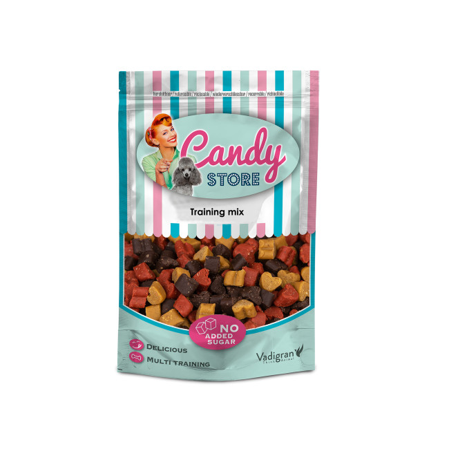 VADIGRAN CANDY STORE mini sirdis suņiem 180g (12)