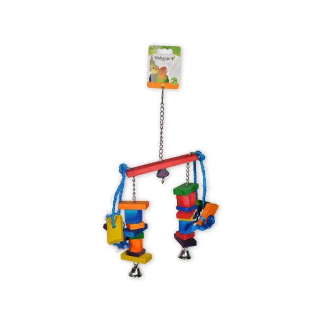 VADIGRAN Double Cubes spalvoti kubai paukščiams 40cm