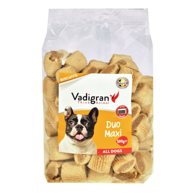 VADIGRAN Duo Maxi cepumi spilventiņiem suņiem 500g
