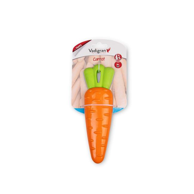 VADIGRAN TPR Popcorn Carrot kramtukas šuniui 20cm (plūduriuoja) (4)