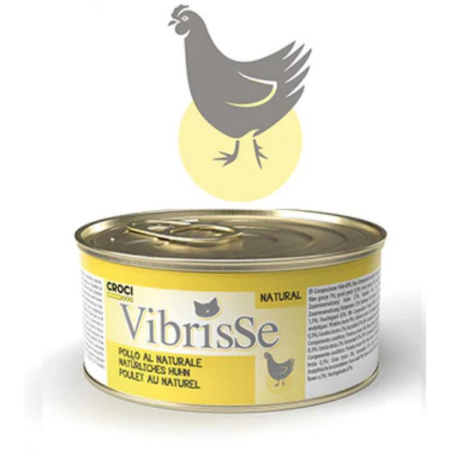 VIBRISSE konservi kaķiem vista buljonā 70g 12gab (24)