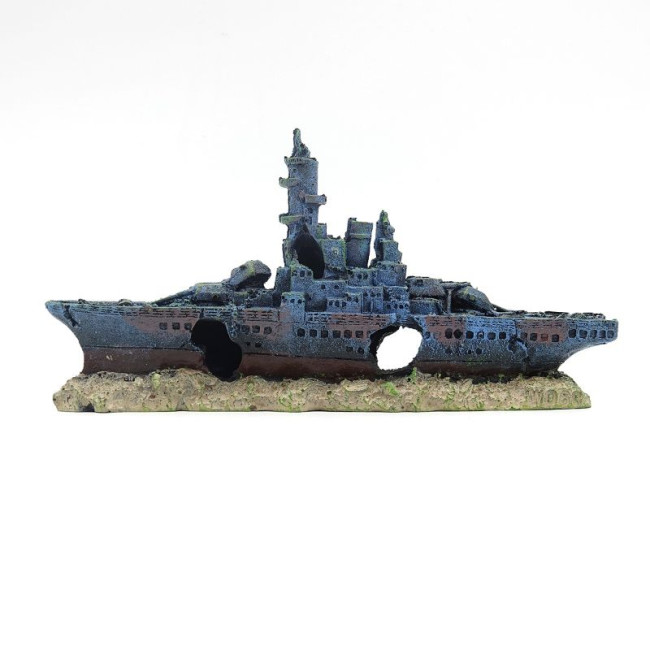 AQUA NOVA dekorācija akvārijam kuģis 23x4.5x11cm