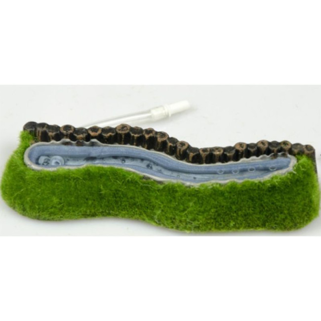 AQUA NOVA gaisa burbuļu josla ar zoli 16x5cm