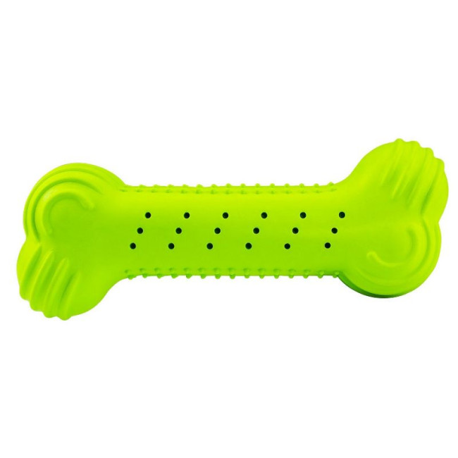 HIPHOP krakšķošs liels gumijas kauls 18cm (var sasaldēt)